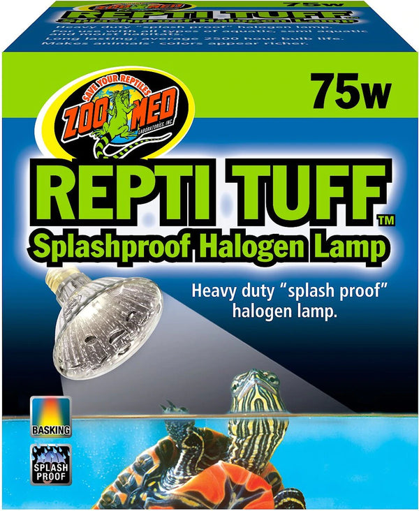 Repti Tuff Splashproof Halogen Lamp 75w