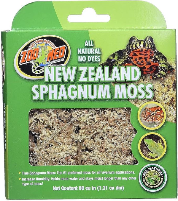 Zoo Med New Zealand Sphagnum Moss 80 cubic inches