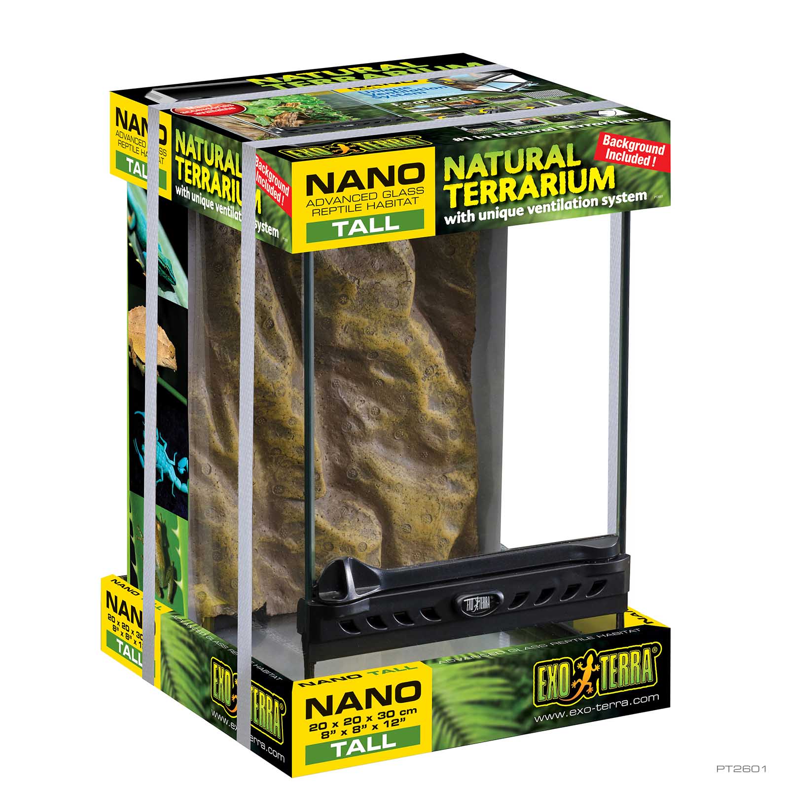 Exo Terra Pro Terrarium Low Medium 24x12x18 – Cold Blooded Kingdom
