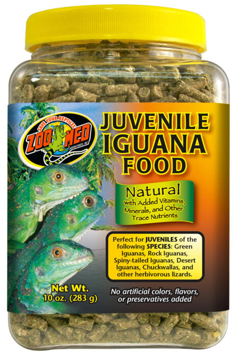 Zoo Med Natural Juvenile Iguana Food 10oz