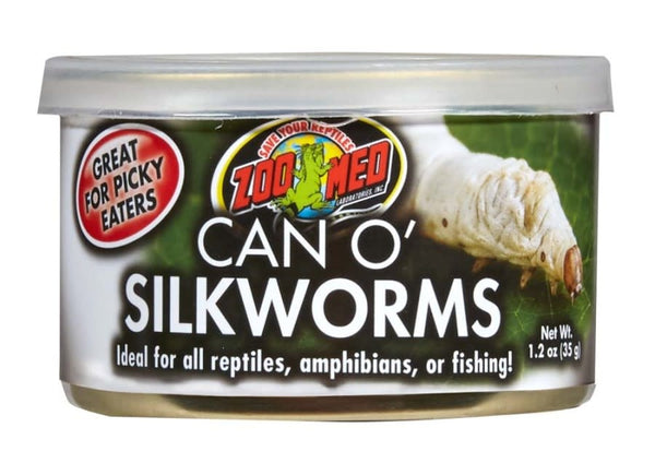 Zoo Med CAN O SILKWORMS 1.20 OZ