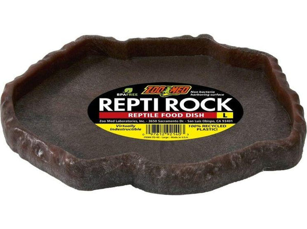 Zoo Med Reptirock Reptile Food Dish Large