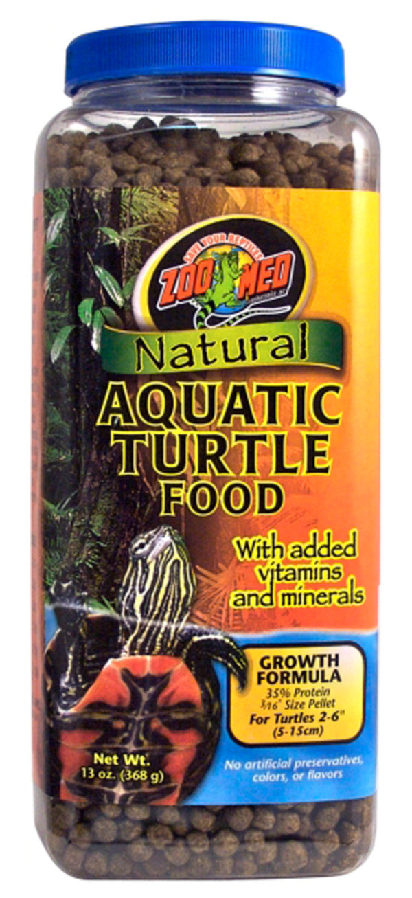 Zoo Med Natural Aquatic Turtle Food Growth Formula Dry Food