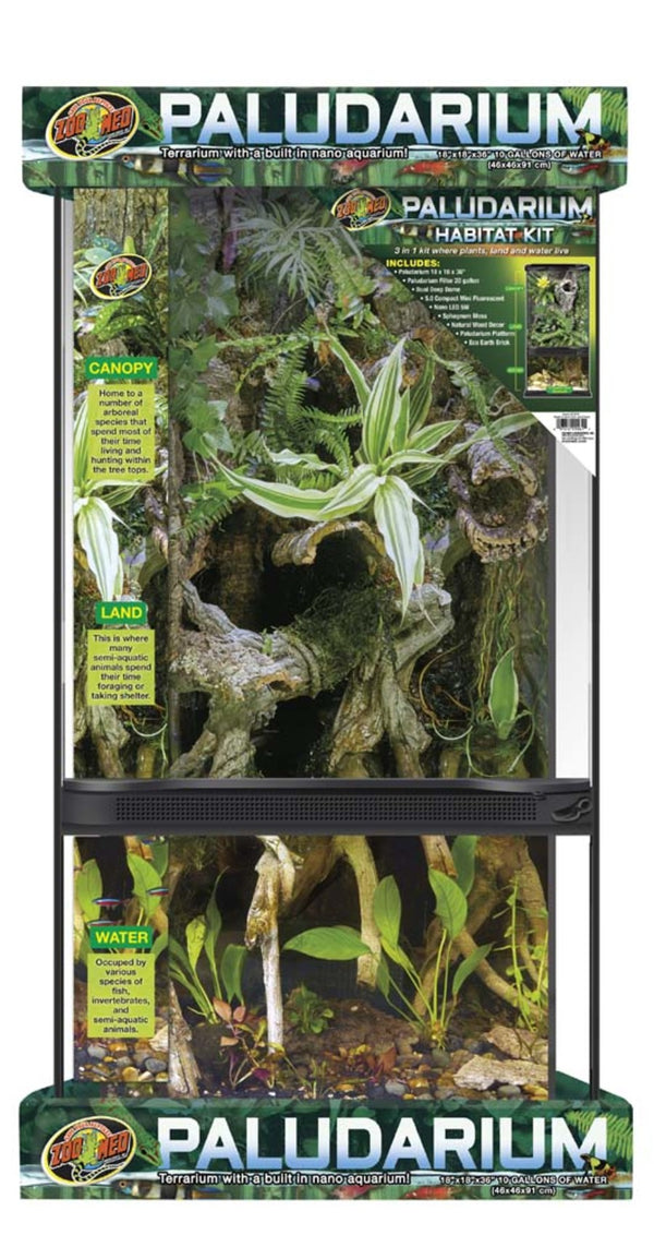 Zoo Med Paludarium 18''x36'' 10 gallon