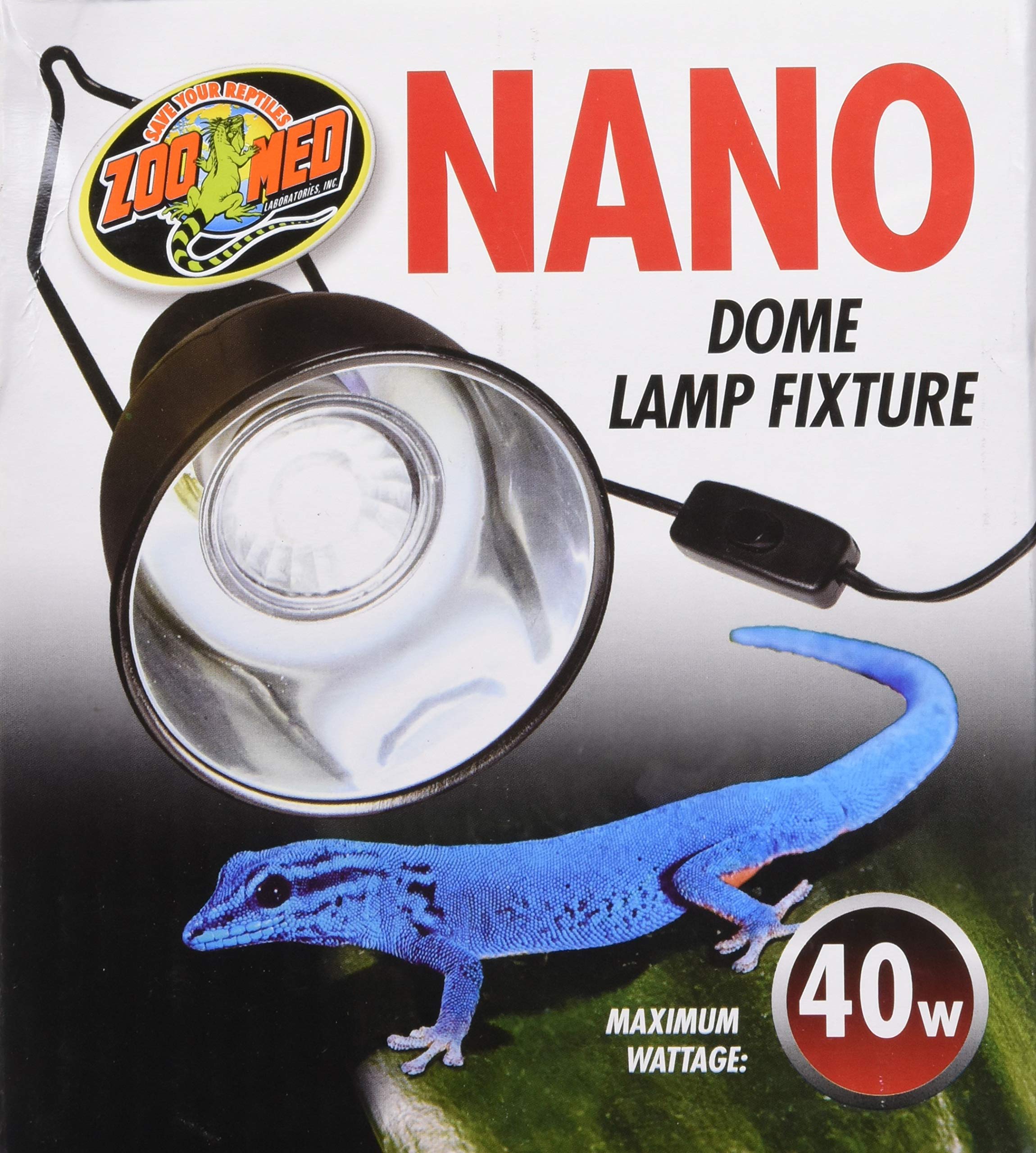 Zoo Med Nano Dome Lamp Fixture – Cold Blooded Kingdom