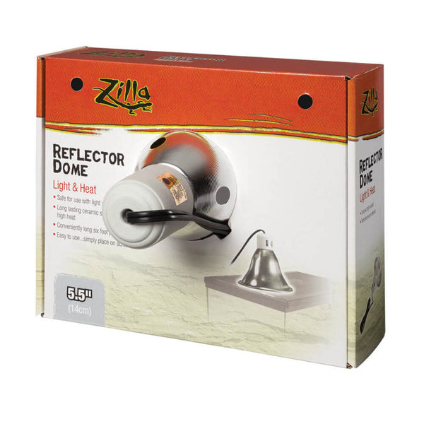 Zilla Silver Reflector Domes 5.5 in