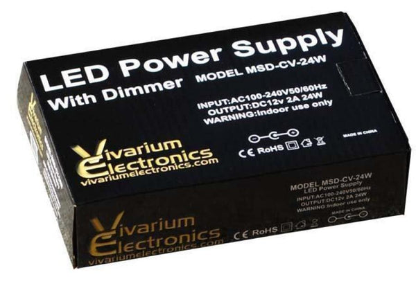 Vivarium Electronics LED Power Supply - 24W with Dimmer