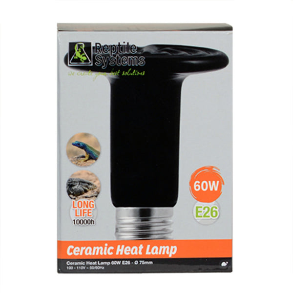 Reptile Systems Ceramic Heat Emitter Black 60w