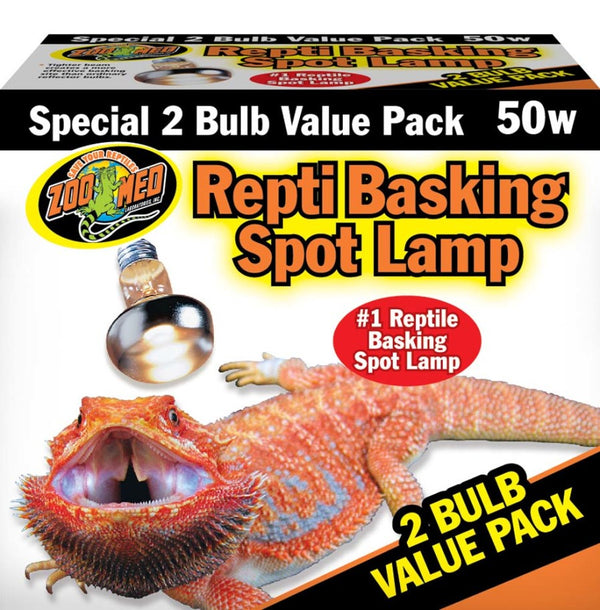 Zoo Med Repti Basking Spot Lamp 50W 2pk