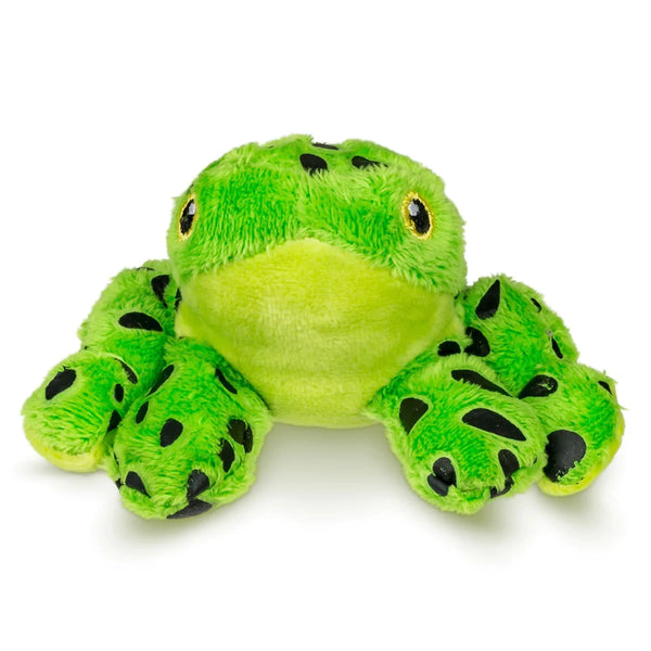 4" Mini Stuffed Green Dart Frog