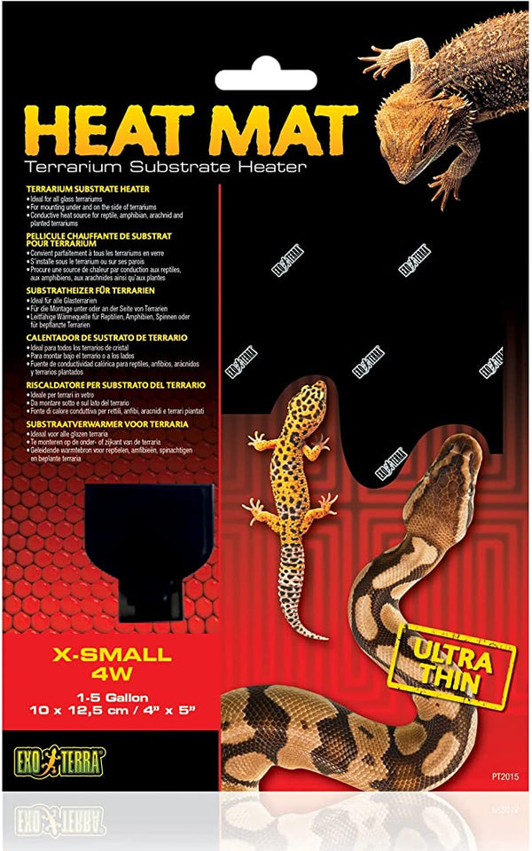 Exo Terra Heat Mat 4W Terrarium Substrate Htr