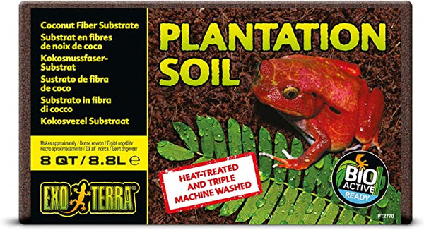 Exo Terra Plantation Soil - Bricks - 8 qt/8.8 L